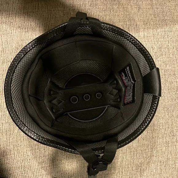 Black Men's Helmet - Picture 5 of 5